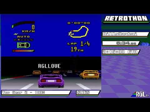Retrothon 2019 - Top Gear 2 with BillyBankai