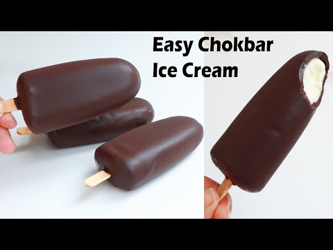 Anyone can make Chokbar Ice Cream with simple ingredients | Chokbar Ice cream | Easy Homemade Ice...