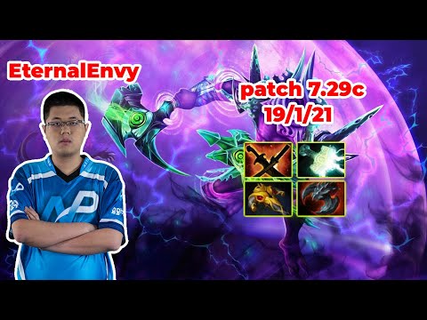 EternalEnvy Faceless Void Carry - DOTA 2 7.29c - MMR rank - Dota2 Gameplay [Learn To PRO dota2]