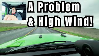 High Winds Jeep Wrangler & A Small Problem