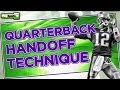 Football Tips: Quarterback Handoff Technique 