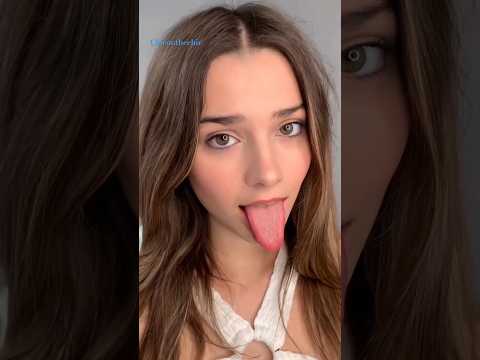 super tongue girl count #chiconthechic #shorts #tongue