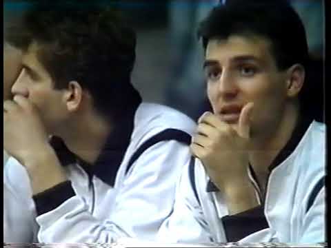 PJ u kosarci 1986-87. - Partizan - Bosna - 1. utakmica polufinala plej ofa - 2. poluvreme