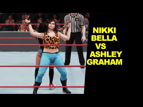 WWE 2K18 Nikki Bella vs Ashley Graham - Extreme Rules