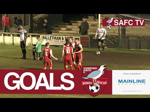 Goals: Mossley v Scarborough Athletic - 20/03/2018