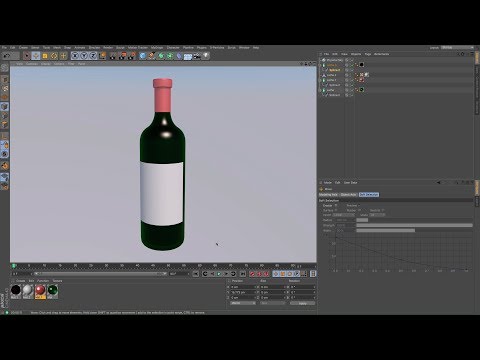 Cinema 4D Tutorial How to Create a Bottle Part 1 3 Modelling a Bottle