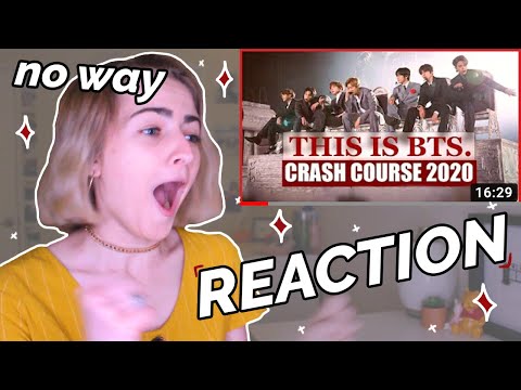 This is BTS Crash Course 2020 - REACTION | (with VTxBTS)