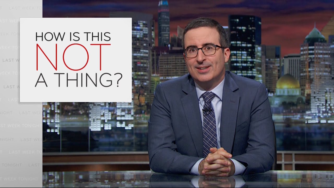 How Is This Not A Thing? (Web Exclusive): Last Week Tonight with John Oliver (HBO) - YouTube