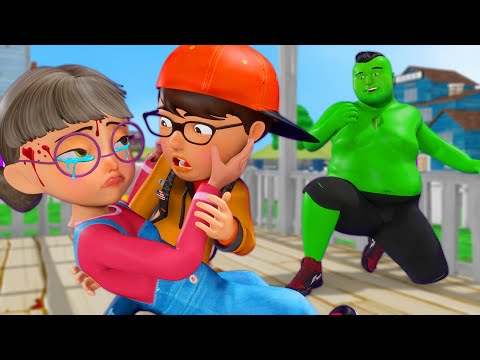 FAT Hulk and Rod Skill Kidnapped Tani - Rescue Tani - Scary Teacher 3D | BuzzMars
