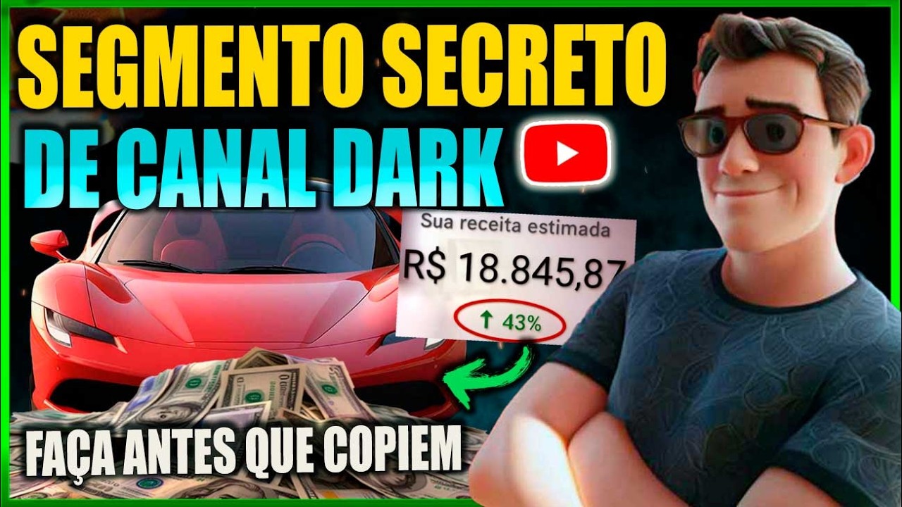 ✅ NÃO 🔨 ACREDiTO! um NICHO SEM 💹 concorrência PARA YoUTube! 🚀