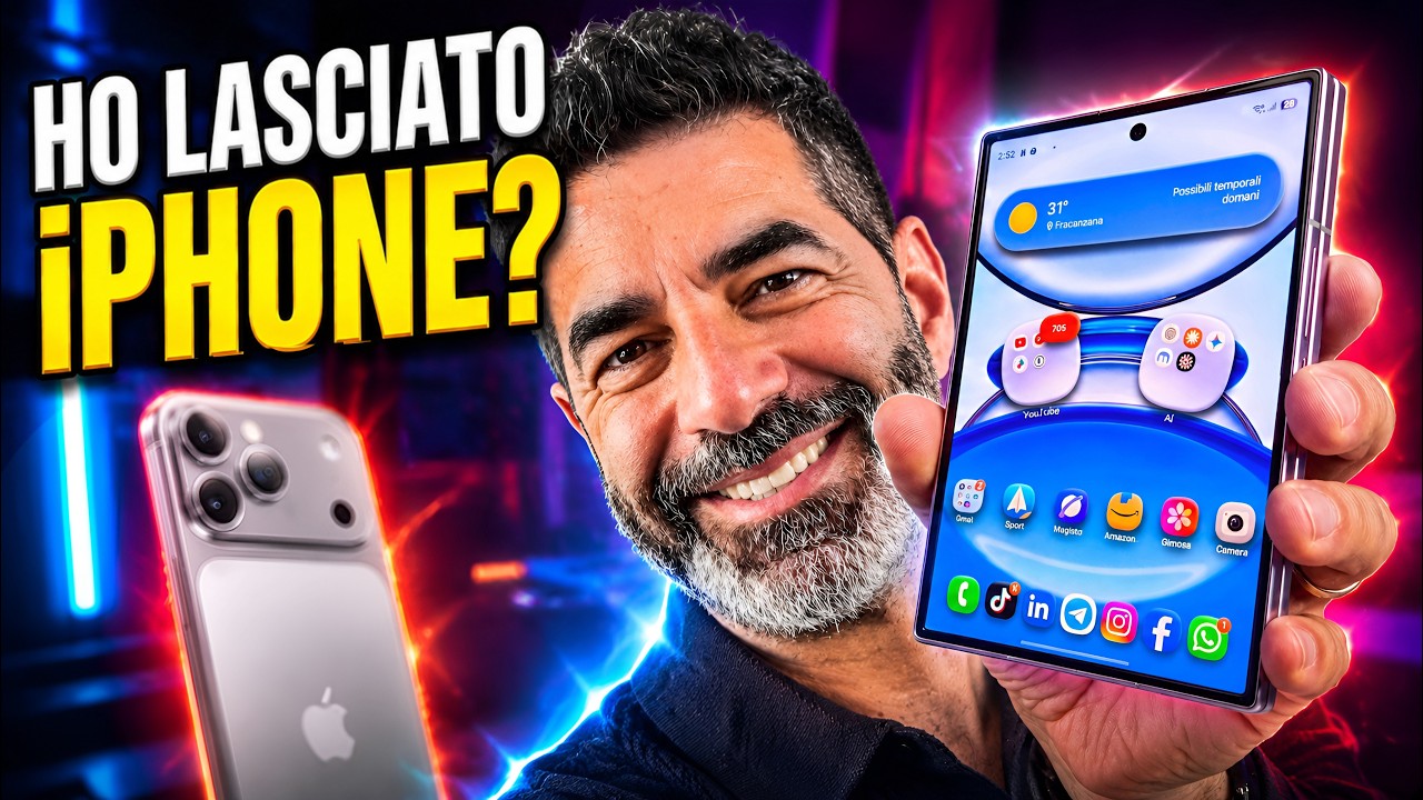 Ho lasciato iPhone 17 Pro per il Galaxy Z Fold8? non me l’aspettavo