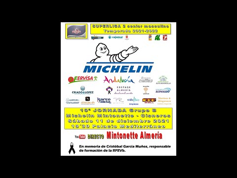 SM2, JORNADA 10. MICHELIN MINTONETTE ALMERIA - CISNEROS ALTER VB