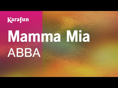 Mamma Mia - ABBA | Karaoke Version | KaraFun