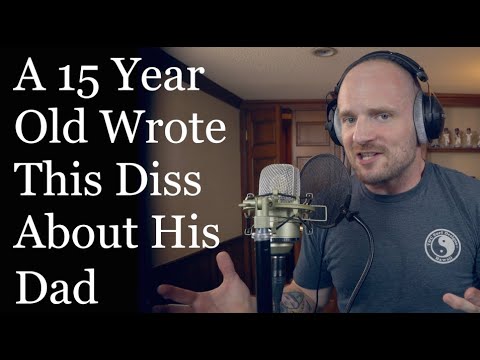 Video thumbnail for A 15 Year Old Wrote This Diss About His Dad