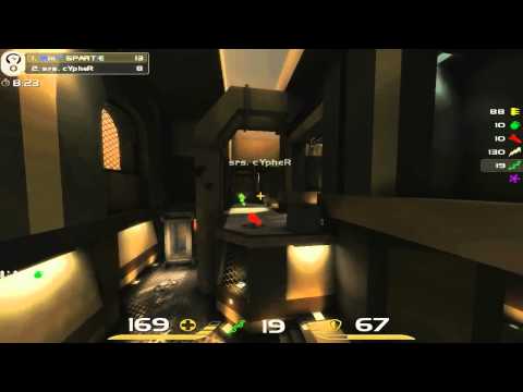 QuakeCon 2011 - Groups Round 3 - Spart1e vs cypher - Democast