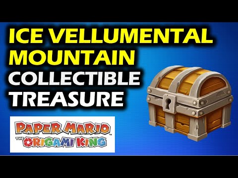 Ice Vellumental Mountain: All Collectible Treasure Chest Locations | Paper Mario The Origami King