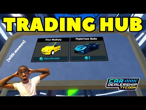 The Trading Hub be like... | Car Dealership Tycoon #cardealershiptycoonroblox #memes