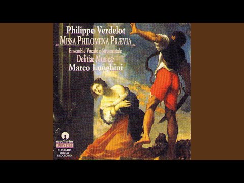 Missa Philomena: Gaudent in caelis a8, Verdelot
