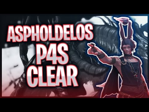 【FFXIV】Aspholdelos: The Fourth Circle (Savage) Clear [P4S] ~ Scholar POV