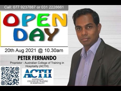 Open Day Event Aug 2021