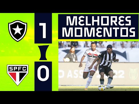 FIM DA INVENCIBILIDADE TRICOLOR | BOTAFOGO 1 x 0 SÃO PAULO | 12ª RODADA | BRASILEIRÃO 2022