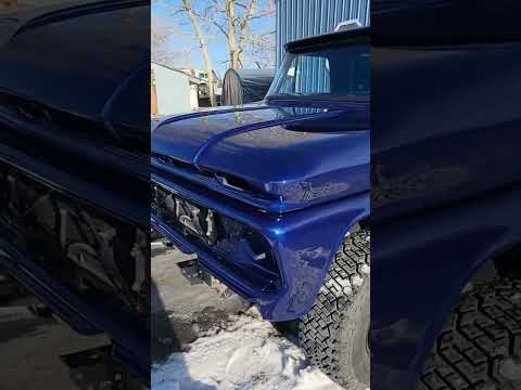 Corvette blue on a 1966 chev