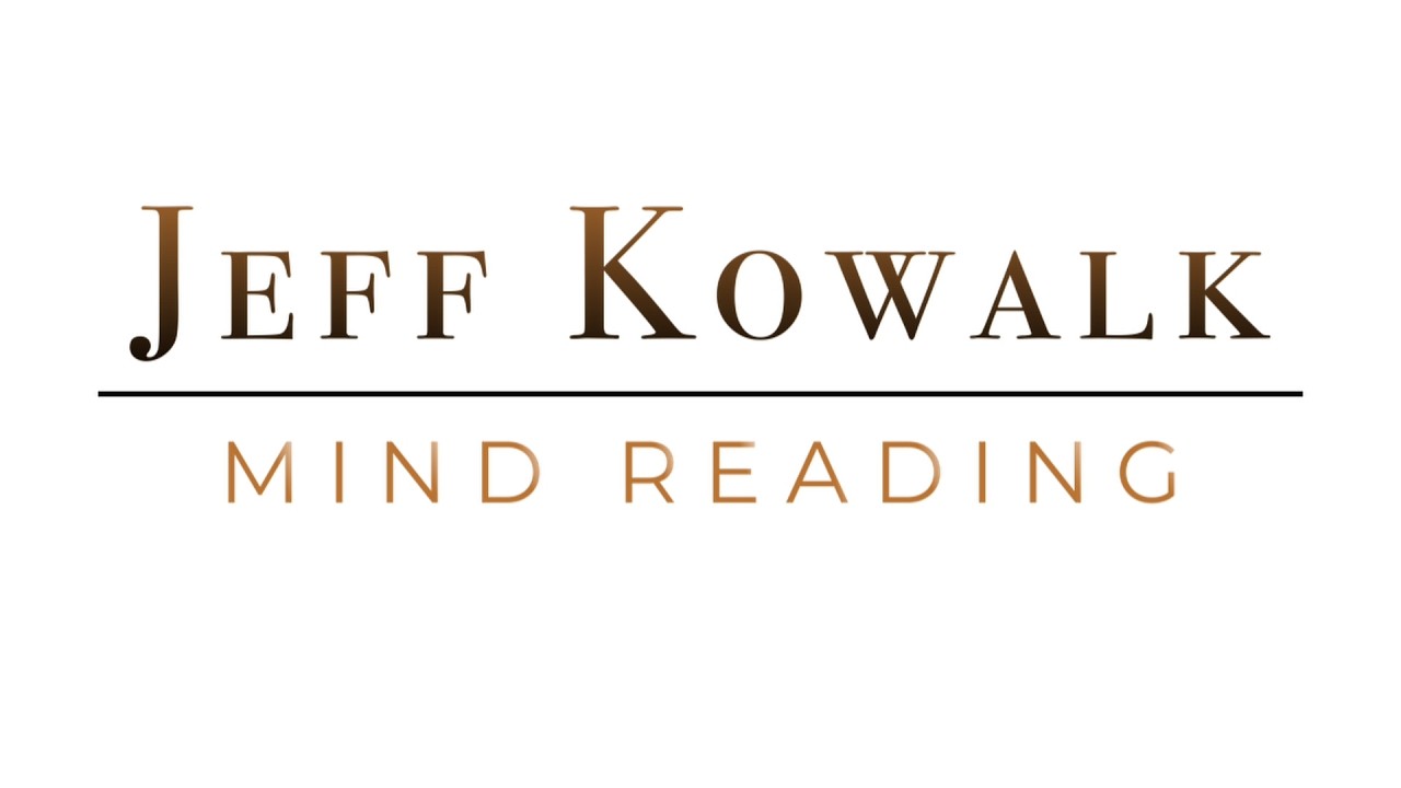 Promotional video thumbnail 2 for Jeff Kowalk – Erudite Magic & Mentalism