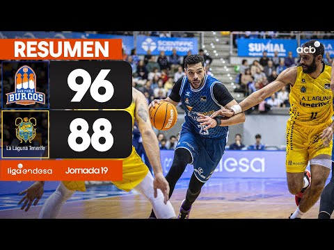 Recoletas Salud San Pablo Burgos - La Laguna Tenerife (96 - 88) RESUMEN | Liga Endesa 2025-26