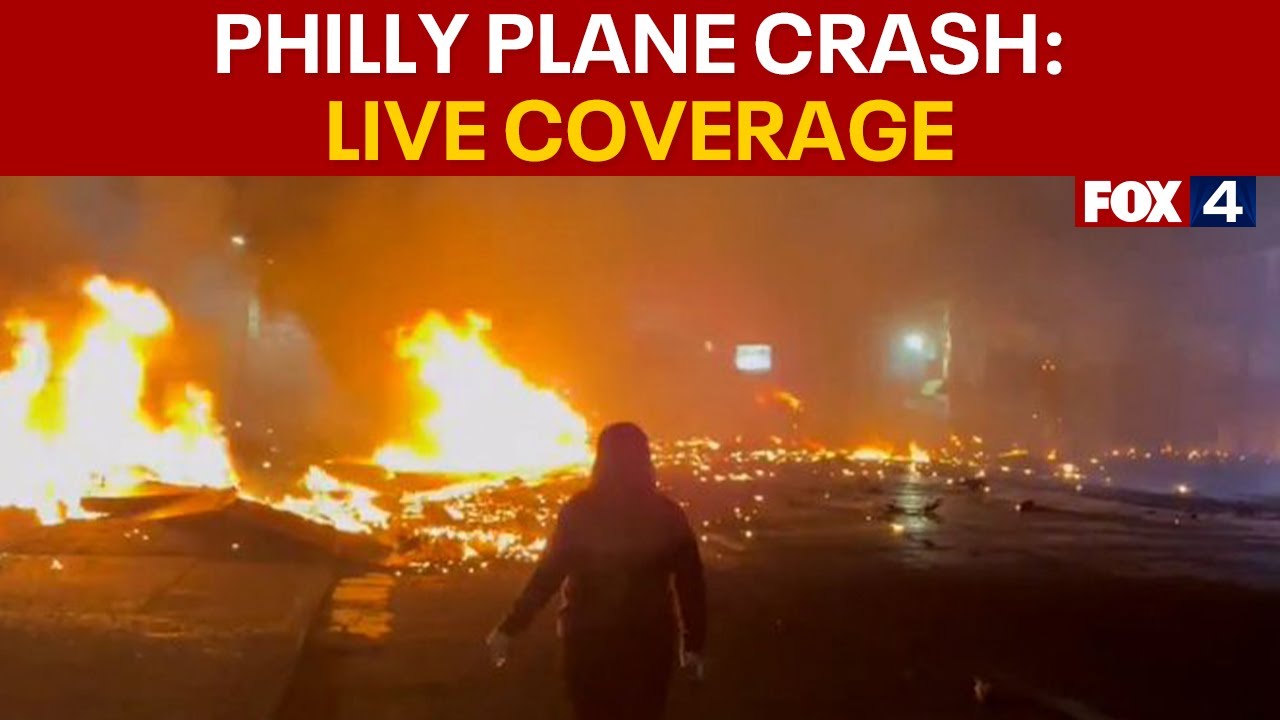 LIVE: Plane crashes in Philadelphia - LATEST