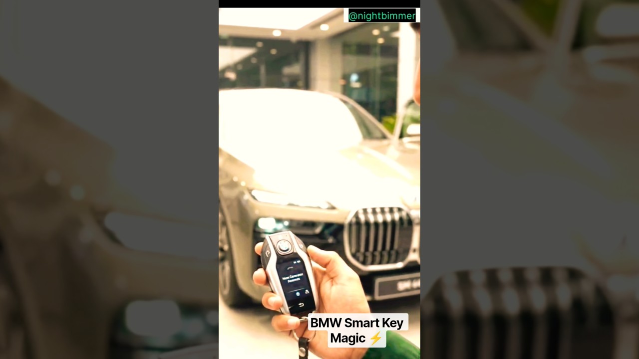 BMW Smart Key Magic ⚡ #Shorts #trending #viral ⚡