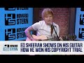 Ed Sheeran Shows On His Guitar How He Won His Copyright Lawsuit