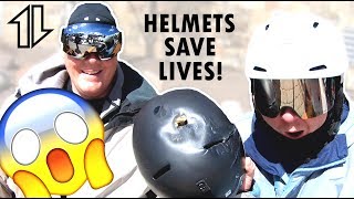 Helmets SAVE Lives!  Holy Sh!t!!!