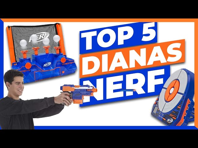 Vídeo relacionado con Diana Electrónica para Nerf, Objetivo de Tiro Juego Deportivo Dianas Automática con Efecto Sonoro, 20 Dardos para Pistola Nerf Juguetes Cumpleaños Navidad Regalos para Niños 3 4 5 6 7 8 9 10 Años