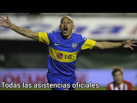 Todas las asistencias de Clemente Rodríguez en Boca | En partidos oficiales