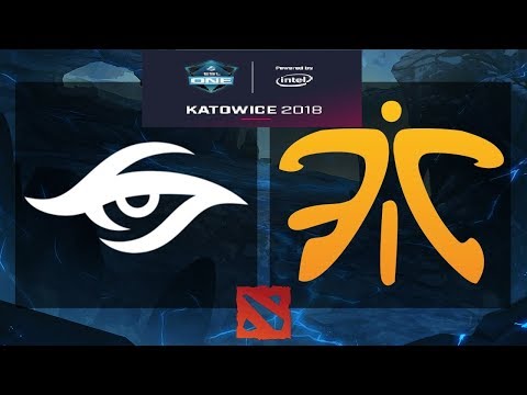 Fnatic VS Team Secret Game 3 Katowice 2018 Intel Highlights
