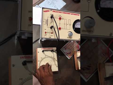 Dielectric Constant Apparatus