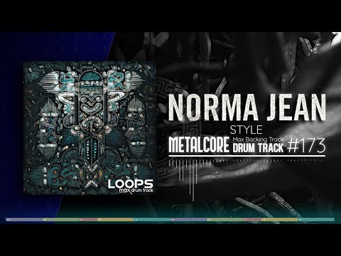 Metalcore Drum Track / Norma Jean Style / 200 bpm