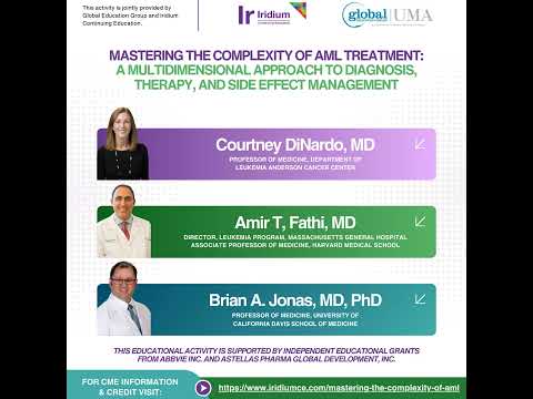 AML Overview and ​Treatment Selection and Personalization