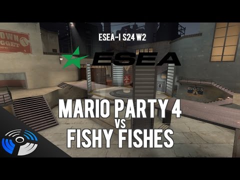 ESEA S24 W2: mario party 4 vs. fishy fishes