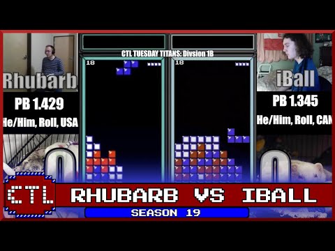 CTL Season 19 Division 1B - Rhubarb vs. iBall