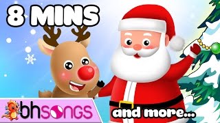 Merry Christmas And Rudolph The Red Nosed Reindeer Song For Children [Video 4K]