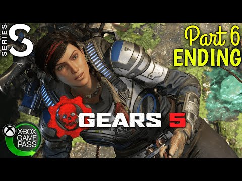 GEARS 5 HIVEBUSTERS Campaign Ending Gameplay Walkthrough Part 6 The Path No Commentary Xbox Series S