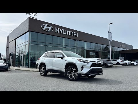2024 Toyota RAV4 Prime XSE AWD in White for sale at Abbotsford Hyundai in Abbotsford, BC