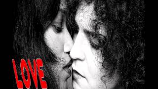 Marc Bolan y Gloria Jones. this is love