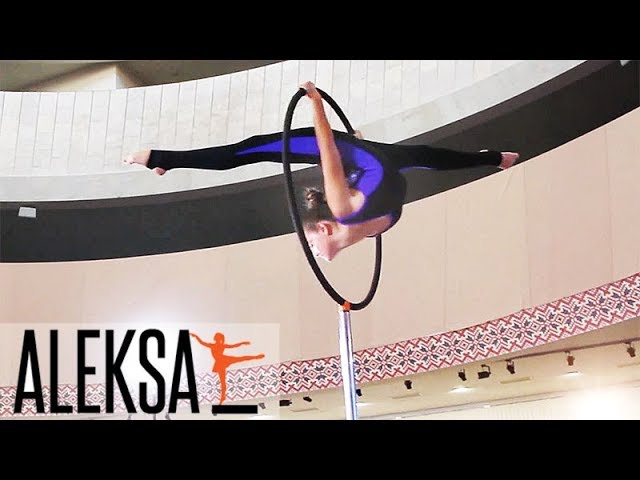 Танец на воздушном кольце - воздушная гимнастика и акробатика. Маковенко София, ученица ALEKSA Танец на воздушном кольце - воздушная гимнастика и акробатика. Маковенко София, ученица ALEKSA