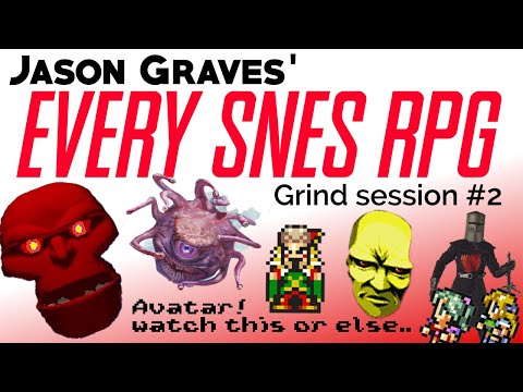 The "Every SNES RPG" Grind Session #2 | 4 Hours of Super Nintendo Reviews!