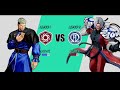 KOF XV Goenitz Vs Rugal