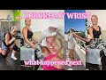 I BROKE MY WRIST ON HOLIDAY Robyn Emily