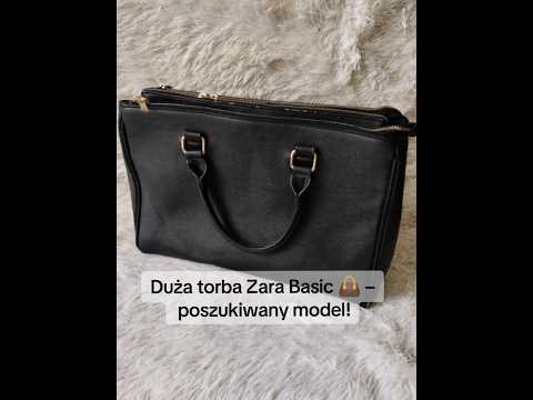 Duża torba Zara Basic / Już na Vinted / laptop / 5 przegródek