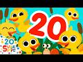 20 Little Ducks Quack Preschool Spring Counting Song Super Simple Songs